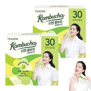 티젠 콤부차 샤인머스캣, 5g, 30개입, 2개
