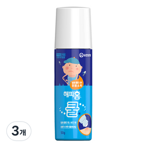 해피홈 외용소독 쿨액 50g, 3개