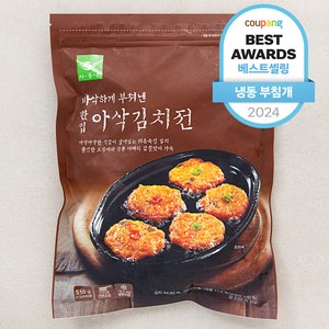 부침명장 사옹원 한입 아삭김치전 (냉동), 510g, 1개