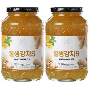 초록원 꿀생강차 S, 1kg, 1개입, 2개