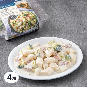 홈스토랑 애슐리 까르보나라 떡볶이 2인분, 880g, 4개