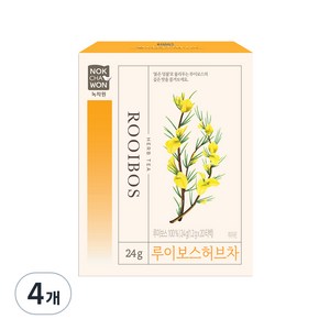 녹차원 루이보스 허브차 20p, 80개, 20개입, 1.2g