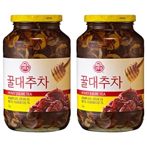 오뚜기 꿀대추차, 1kg, 1개입, 2개