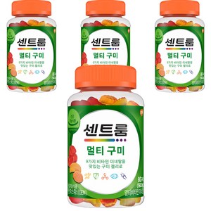 센트룸 멀티 구미 비타민, 80정, 160g, 4개