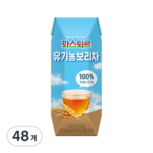 파스퇴르 유기농주스, 125ml, 48개