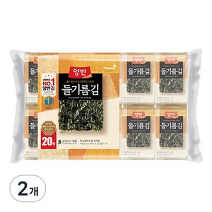 동원 양반 들기름 도시락김, 90g, 2개