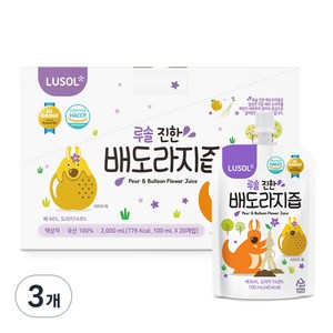 루솔 진한 배도라지즙, 진한배도라지즙, 100ml, 60개