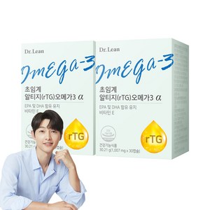 닥터린 초임계 알티지 오메가3 알파 30.21g, 30정, 2개