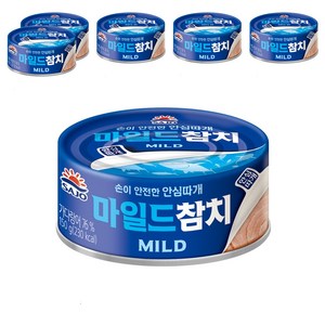 사조참치 마일드 참치, 150g, 6개