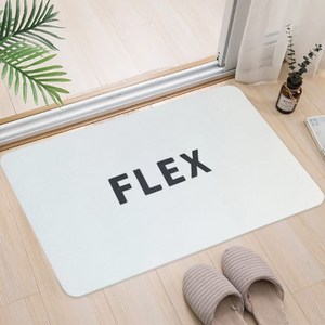 일상나눔 빨아쓰는 깨지지 않는 규조토 발매트, FLEX