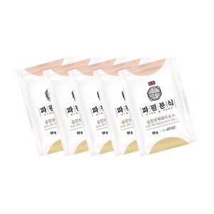 파평분식 떡볶이소스 분말 순한맛, 50g, 5개