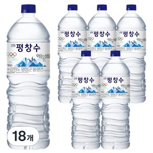 해태htb 강원평창수 생수, 2L, 18개