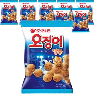 오리온 오징어 땅콩, 98g, 8개