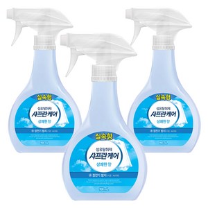 샤프란 케어 섬유탈취제 상쾌한향 본품, 900ml, 3개