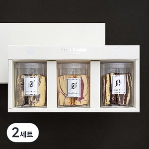 브로드카세 사브레 마블쿠키 100g x 3종 세트, 2세트