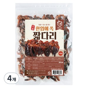 해야미 한입에 쏙 짧다리, 100g, 4개