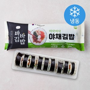 올곧 바바김밥 야채김밥 (냉동), 1개입, 230g