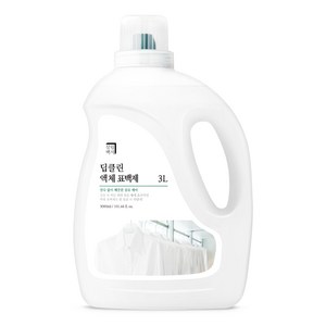 살림백서 딥클린 액체 표백제, 3L, 1개