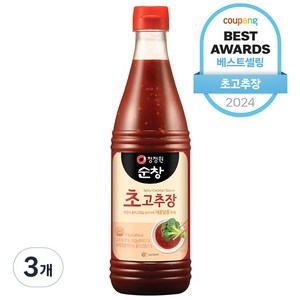 청정원순창 초고추장, 1kg, 3개