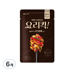 요리킥 고추잡채 소스, 100g, 6개