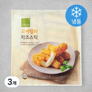 올가홀푸드 모짜렐라 치즈스틱 (냉동), 450g, 3개