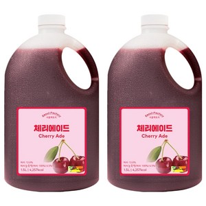 서울팩토리 체리에이드, 1.5L, 2개