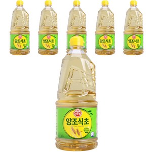 오뚜기 양조식초, 1.5L, 6개