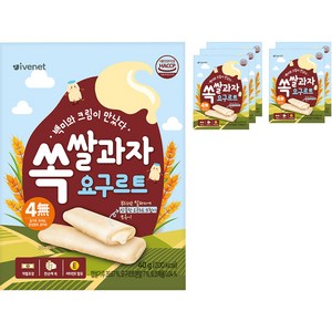 아이배냇 쏙 쌀과자 요구르트 40g, 6개