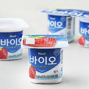 매일바이오 딸기 요거트, 85g, 4개