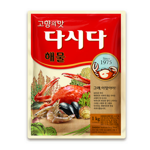 백설 고향의 맛 다시다 해물, 1kg, 1개