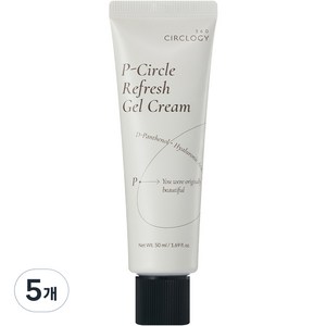 써클로지 피 써클 리프레쉬 젤 크림, 50ml, 5개