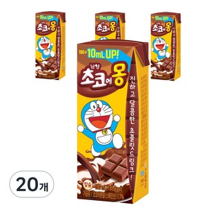 초코에몽, 190ml, 20개