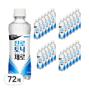 하이트진로 진로토닉워터제로, 300ml, 72개