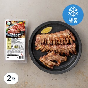 푸드장 오리지널 쪽갈비 (냉동), 600g, 2팩