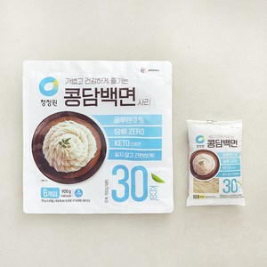 청정원 콩담백면 6개입
