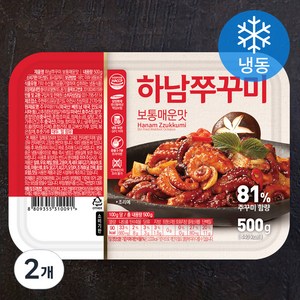 하남쭈꾸미 보통 매운맛 (냉동), 500g, 2개