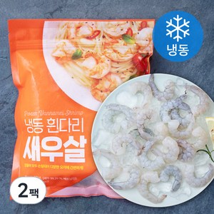 흰다리 새우살 (냉동), 300g(31~50size), 2팩