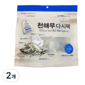 천해무 다시팩, 2개, 150g