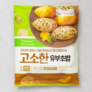 풀무원 고소한 유부초밥 4인분, 330g, 1개