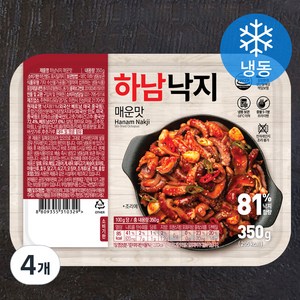 하남낙지 매운맛 (냉동), 350g, 4개