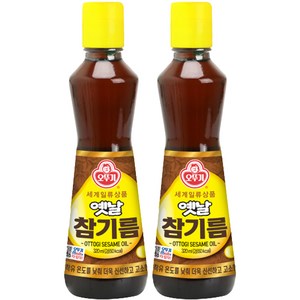 오뚜기옛날 참기름, 320ml, 2개