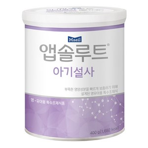 매일유업 앱솔루트 아기설사 분유, 400g, 1개