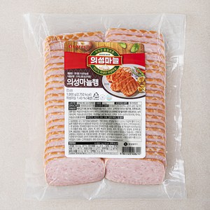 롯데햄 의성마늘햄, 1000g, 1개