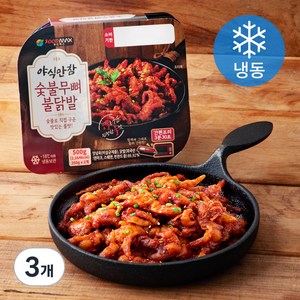 야식만참 숯불 무뼈 불닭발 2개입 (냉동), 250g, 6개