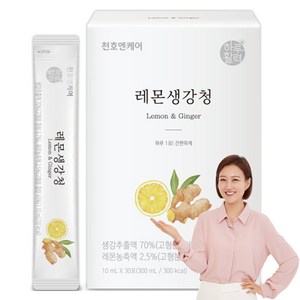 하루활력 레몬생강청 30포, 300ml, 1개