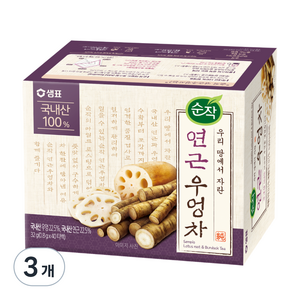 순작 연근우엉차, 0.8g, 40개입, 3개