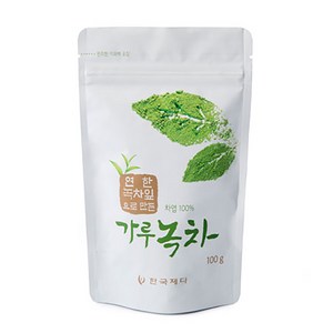 한국제다 가루녹차, 100g, 1개