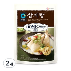 호밍스 삼계탕, 800g, 2개