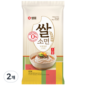 샘표 쌀 소면, 800g, 2개