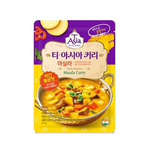 티아시아키친 마살라 커리 분말, 100g, 1개